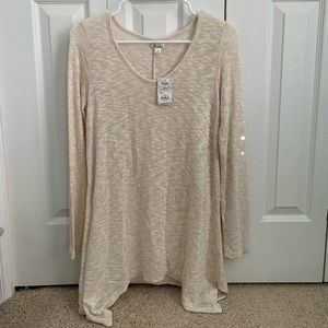 Long Sleeve Off-White Shirt